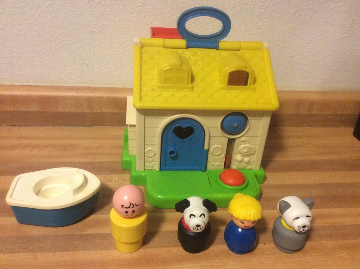 1984 Vintage Fisher Price Discovery Cottage Jumbo Chunky Little