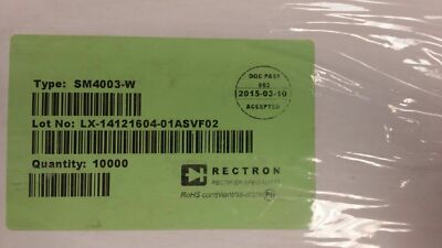 (5,000PCS) SM4003-W RECTRON Standard Recovery Rectifiers 200V 1A 2-Pin MELF ROHS