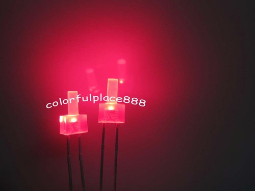 120 Stck., 2 mm Flache Oberseite Diffus Rot Gelb Blau Grün Weiß Orange LED Dioden LEDs - Bild 2 von 7