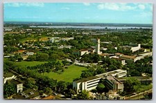 The University of Puerto Rico Rio Piedras PR Vintage Postcard Aerial View