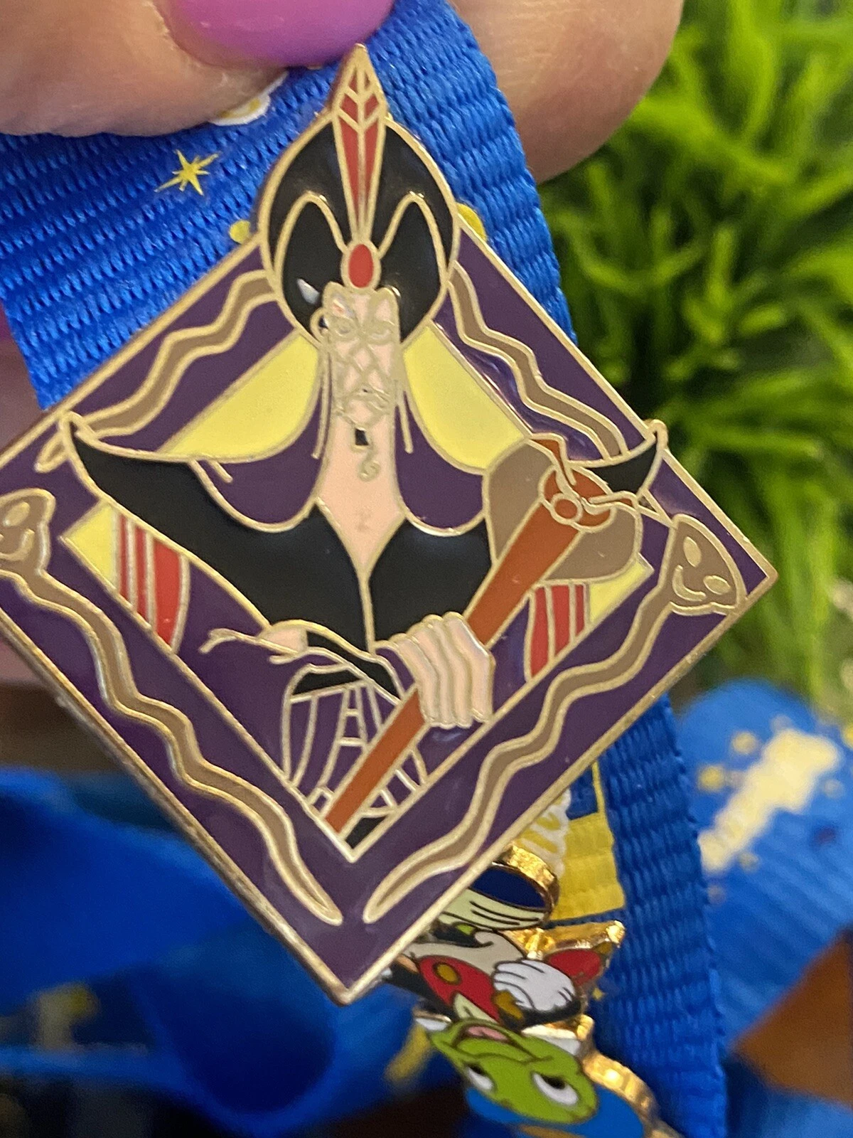 2004 Disney Villains Diamond Jafar Pin Trading ALADDIN Excellent Adult Collect