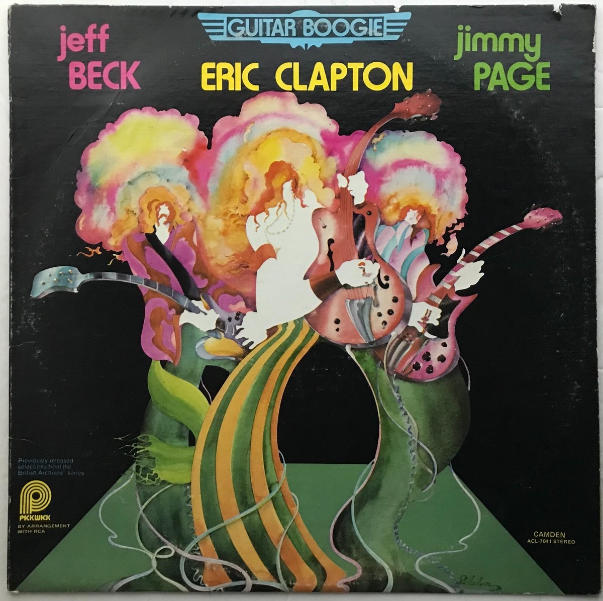 ERIC CLAPTON, JEFF BECK, JIMMY PAGE 