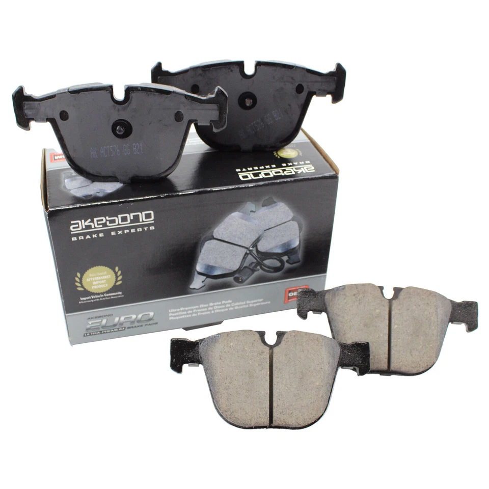 Juego de pastillas de freno de disco trasero Akebono para BMW F01 F02 F07 535i GT 740Li 740i 750i Foto 3 de 4