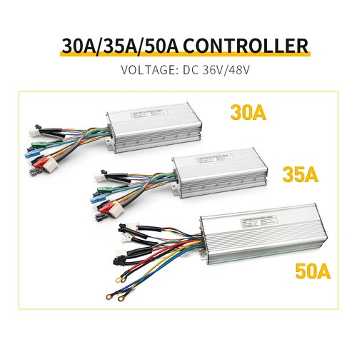 Controller E-Bike 36V/48V KT 30A-50A + Display LCD per motore brushless 1000W-3000W - Foto 3 di 39