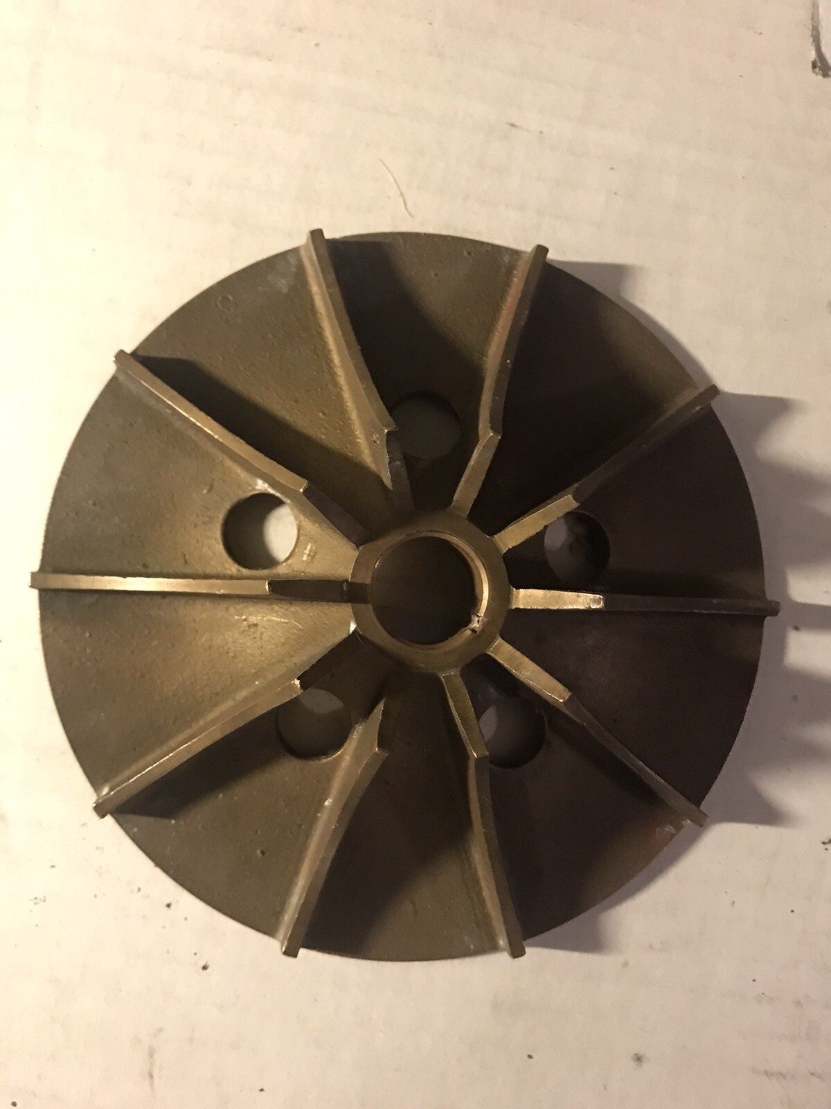 CITRÖEN SM 1970-1975 MASERATI MERAK 1972-1983 BRASS WATER PUMP IMPELLER