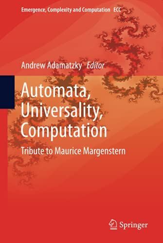 Automata, Universality, Computation (Emergence, Complexity and