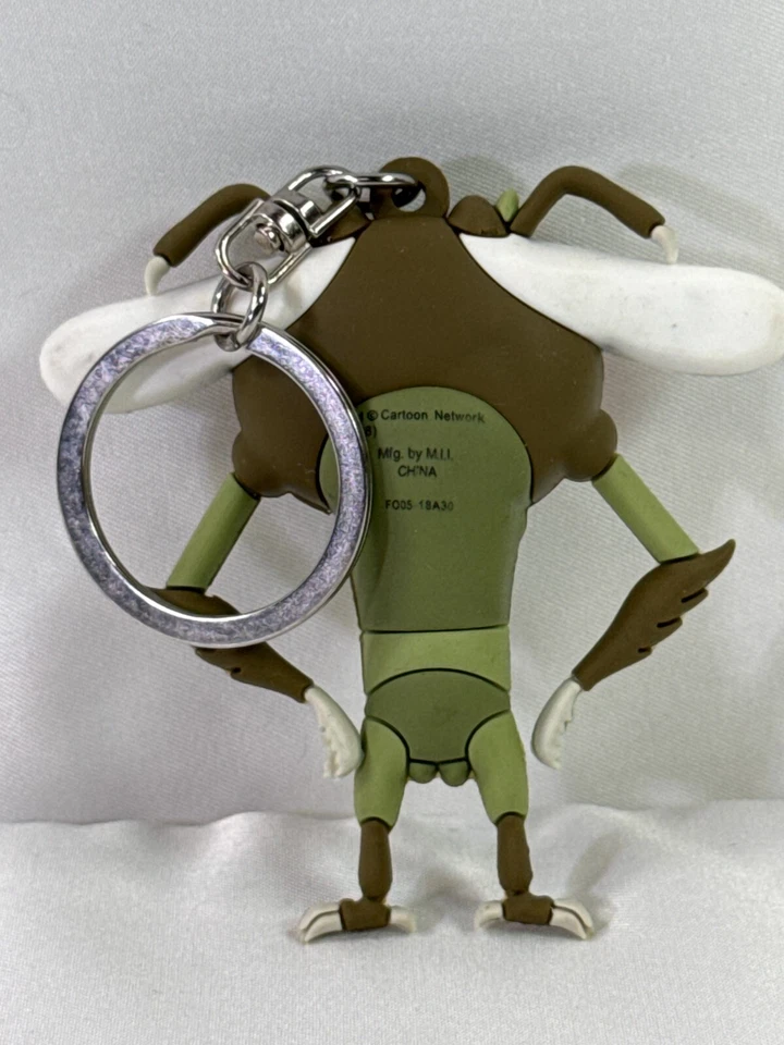 Llavero Rick & Morty Gromflamite Monograma Serie 1 Goma Cartoon Network Nuevo en Paquete Foto 3 de 4