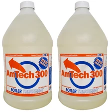 Amtech 300 Wood Boiler Water Treatment, Corrosion Inhibitor, 2 Gallons
