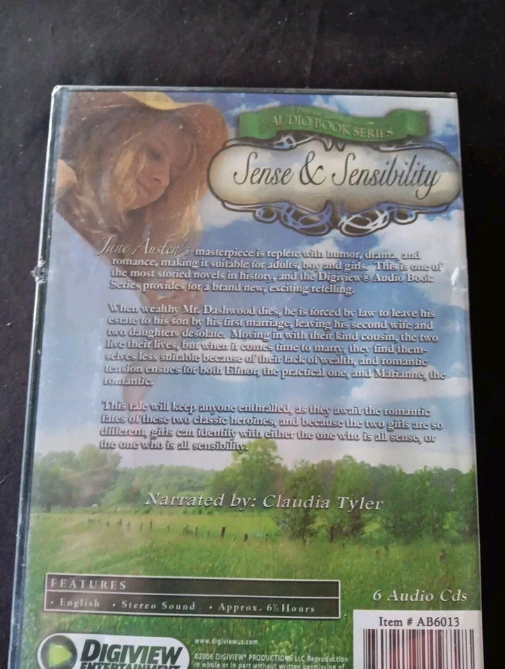 Audiobook WUTHERING HEIGHTS & SENSE - SENSIBILITY CDs Brand New Factory Sealed Foto 2 de 3