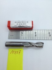 1 NEW HTC 3/8" DIAMETER CARBIDE END MILL 2 FLUTE. 120-2375. 7/8" LOC. USA M887
