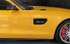 Mercedes-Benz OEM Carbon Faser FENDER Seite Ränder C190 AMG Gt 2018 + Brandneu Mercedes-Benz OEM Carbon Faser FENDER Seite Ränder C190 AMG Gt 2018 + Brandneu