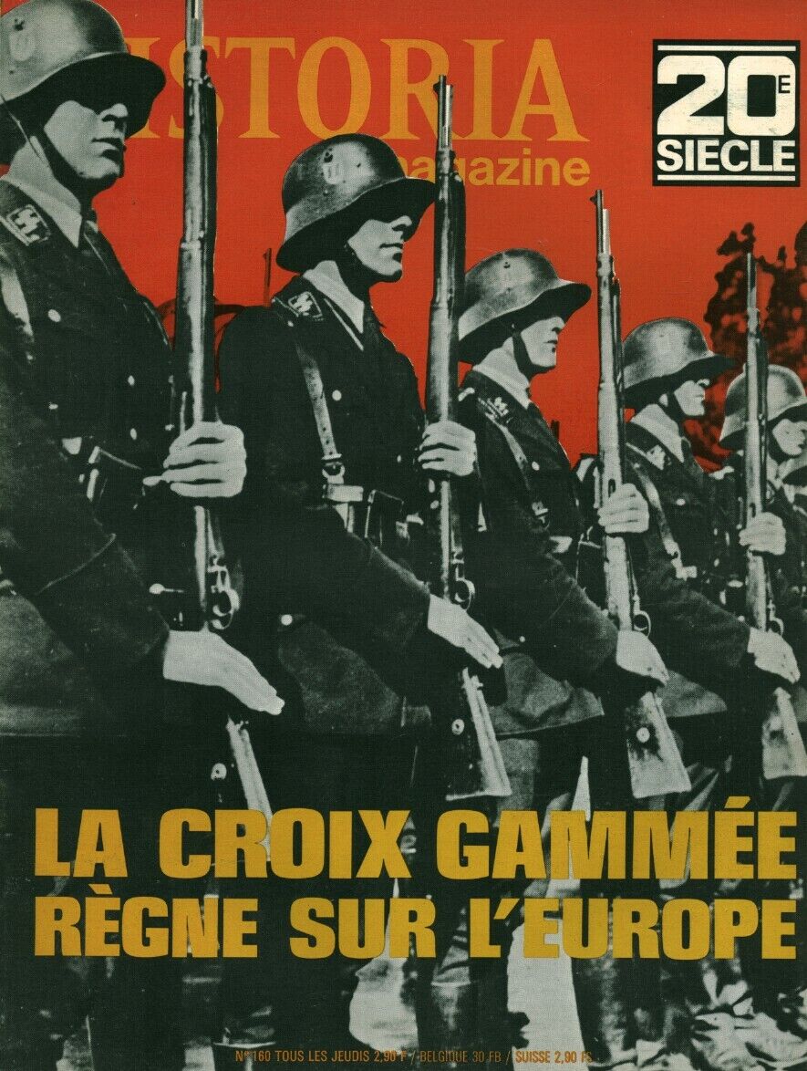 Revue militaire Historia la croix no 160 1970 2ème guerre mondiale