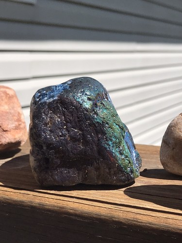 HandPainted Inspirational ROCK “DREAM” River Rock Paperweight Desktop Display - Picture 5 of 9