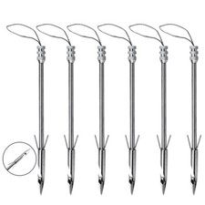 15Pcs 5.7" Hunting Fish Arrow Bowfishing Halieutics Torpedo Tips Slingshot Arrow