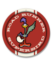 1970 Plymouth Road Runner Superbird Emblem Novelty Round Aluminum Sign - 14 Colo