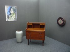 Schöner Skandinavischer Teak Sekretär 60er Jahre Design