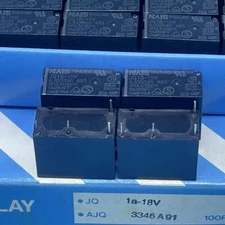 New JQ1A-18V Power Relay 5A 18VDC 4 Pins x 2pcs