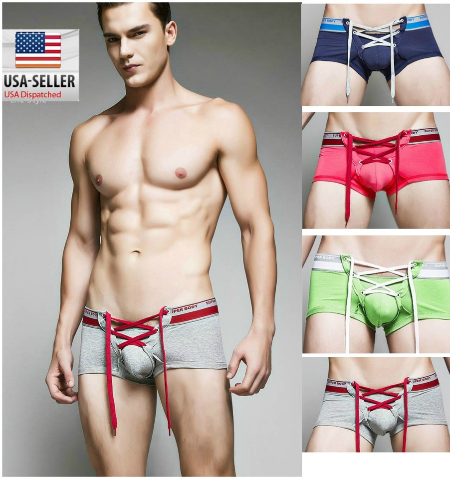 Men's Boxer Brief Underwear Sexy &amp; HOT! GUY/GAY FAST SHIPPING!! |