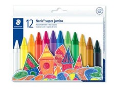 Wachsmalkreide - Staedtler Noris super jumbo - 12 St&uuml;ck