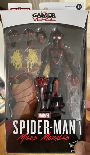 Marvel Legends 6" Gamerverse Miles Morales Spider-Man Armadillo BAF Spider-Verse