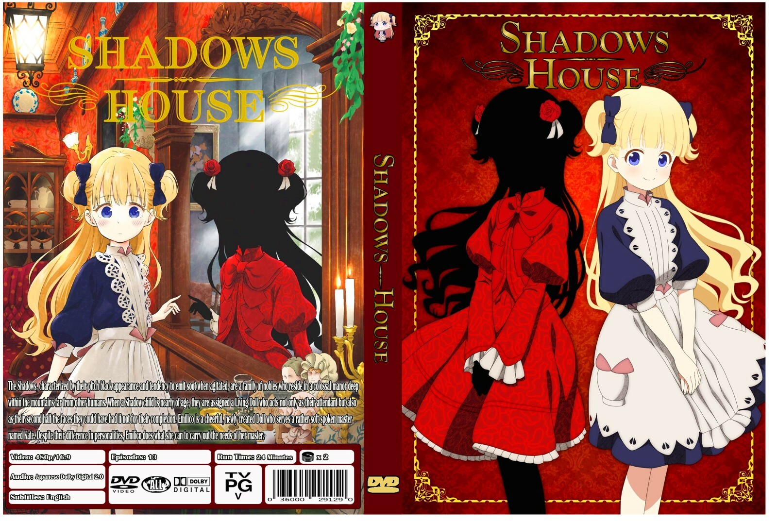 Serie Anime Shadow House Completa Temporada 1 Episodios 13