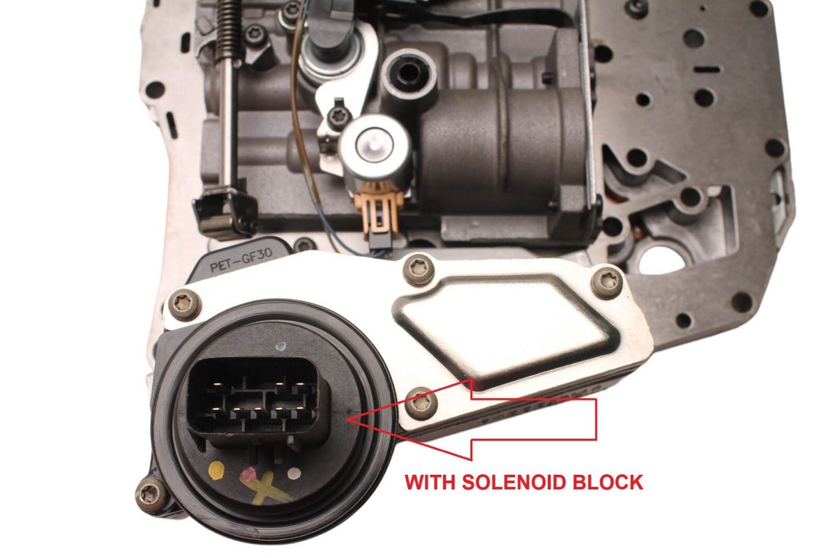 82740A - 42RLE, DODGE DAKOTA VALVE BODY, WITH SOLENOID BLOCK, 2