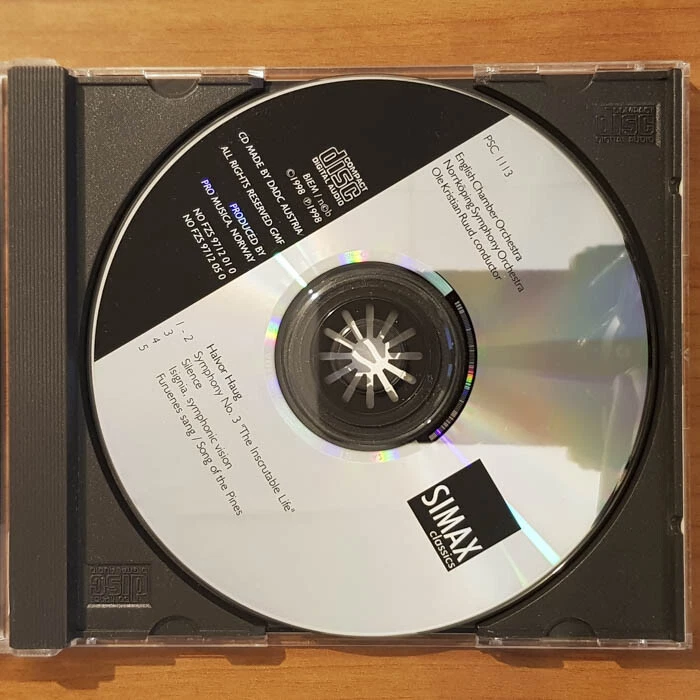 OLE KRISTIAN RUUD Halvor Haug Symmphony No 3  EX/EX(CD) - Bild 3 von 4