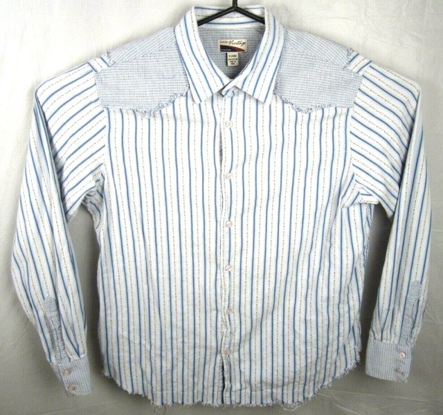 RARE VINTAGE MEN Shirt size X LARGE Button Front SHORT SLEEVE COTTON 👀😎