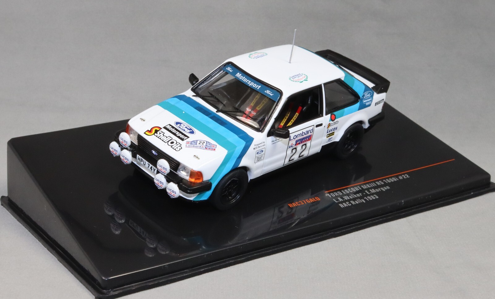 IXO Ford Escort RS1600i RAC Rally 1983 Louise Aitken-Walker RAC376ALQ 1/43 NEW