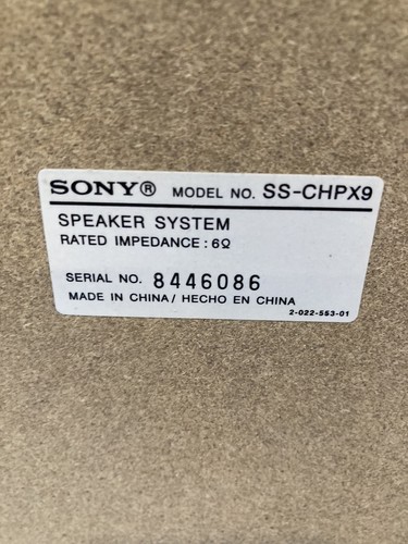 Sony CMT-HPX9 Micro Hi-Fi Component System AM/FM CD Cassette Player Works - Picture 15 of 21