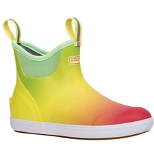 Xtratuf Women's Ankle Deck Boot, Yellow Aurora, Size 5