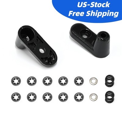 2 Kit Aluminum Bracket Sun Visor Repair Kit For Jeep Wrangler 2003-2006 #924-532