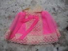 SNOOZE NEWS # 3453  * Hot Pink Nighty * 1970s Vintage Mod Francie Mattel * Exc