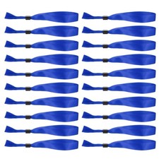 20Pcs Cloth Wristbands for Events, Event Wrist Band for Party(Blue)