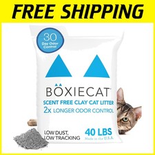 Unscented 30 Day Odor Control Clumping Cat Litter 40 lb