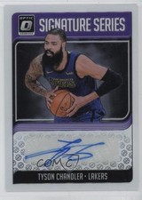 2018-19 Panini Donruss Optic Signature Series Tyson Chandler #SG-TCH Auto 1p00