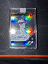 2021 Panini Chronicles - XR Autographs Trevor Larnach #16 (AU, RC)