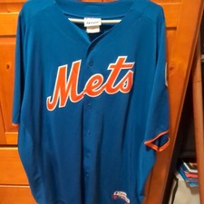 New York Mets Jersey with 50th Anniversity Patch