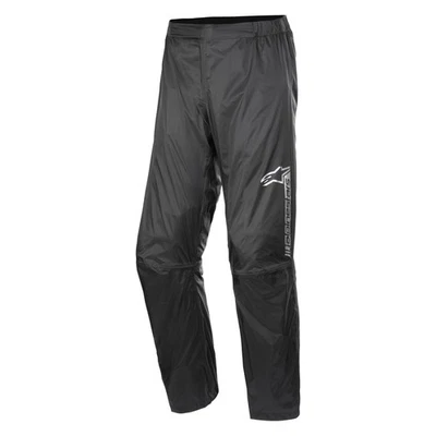 Alpinestars Hurricane v2 Rain Waterproof Motorcycle Over Trousers Scooter Black