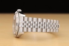 ROLEX DATEJUST 116264 36MM BLUE DIAL TURN-O-GRAPH 18K GOLD STEEL JUBILEE WATCH 5