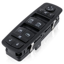 Master Power Window Switch Driver Side Fits for RAM 1500 Black