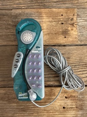 Vintage 2000 Tiger Electronics X Stuff My Private Line Hands Free Telephone BLUE