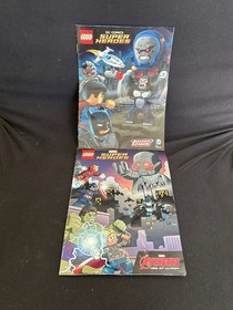 LEGO Super Heroes Instruction Manual Lot DC Marvel 6858 76017 76027 76030 76036