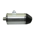 T6 Style Exhaust Muffler For KLX110 2010-2024 Pit Dirt Bike