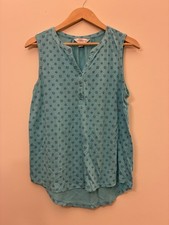 Liz Claiborne Womens Patterned Sheer Rayon Bl...