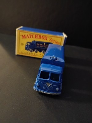 ミニカー MATCHBOX No.10 SUGAR CONTAINER Matchbox #10C Sugar Container Truck 1961 W/Rare Crown @ Rear Decal