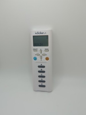 ICLICKER 2 STUDENT CLASSROOM RESPONSE SYSTEM REMOTE CONTROL
