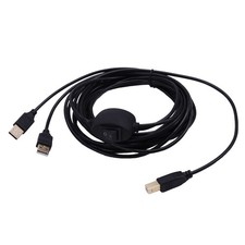 2-In-1-Druckerkabel, USB A auf B, Stecker auf Stecker, Druckerkabel für ,5644