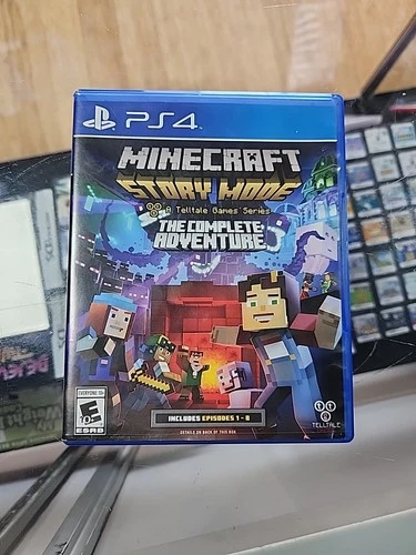 Telltale Games Minecraft Story Mode Complete Adventure PS4 E10+ Episodes 1-8