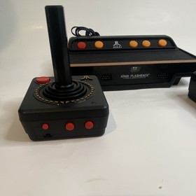 Atari Flashback Home Console Built-in Games w/ 2 Joysticks & Power Adapter